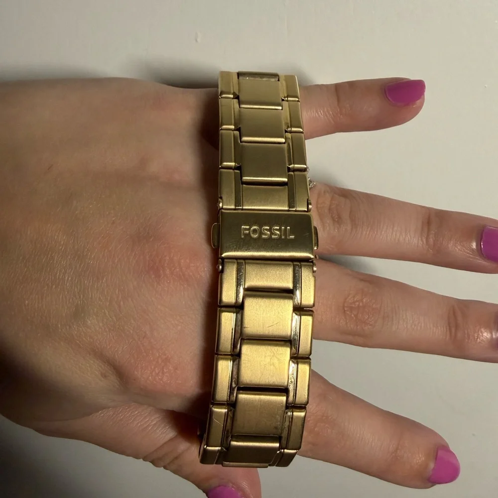 Fossil Gold Chronograph Men's Watch - Picture 6 of 6